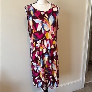 Maurices Red Pink Sleeveless Sundress Mini